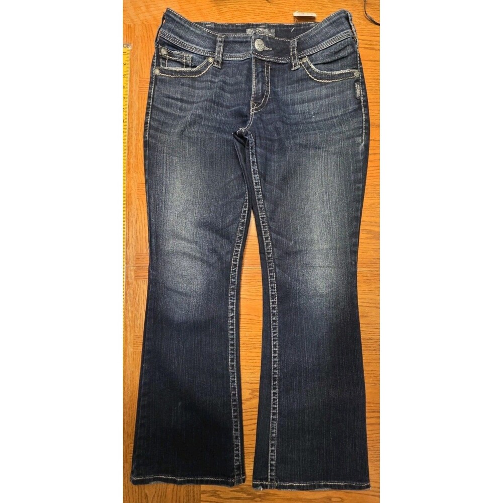 Silver Jeans Co Suki Surplus Blue Denim Jeans Size W31/L30
